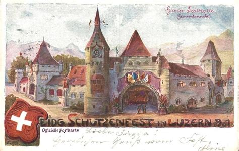 Eidg Schützenfest Luzern 1901 Stempel Kaufen auf Ricardo