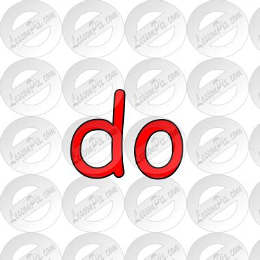 do Picture for Classroom / Therapy Use - Great do Clipart