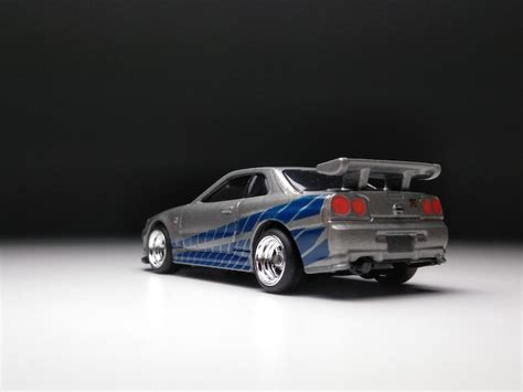 Nissan Skyline R Hot Wheels Custom Real Rubber Tires Etsy