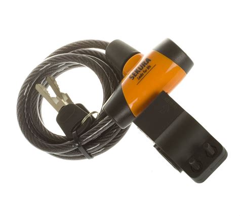 Велоключалка Sekura 8x185см - PRAKTIS