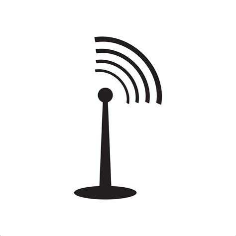 Wifi Antenna Icon Logo Vector Design 10602060 Vector Art At Vecteezy