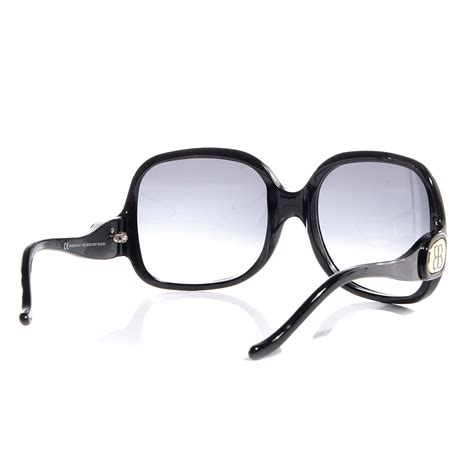 Balenciaga Oversized Sunglasses 0008s Black 75249