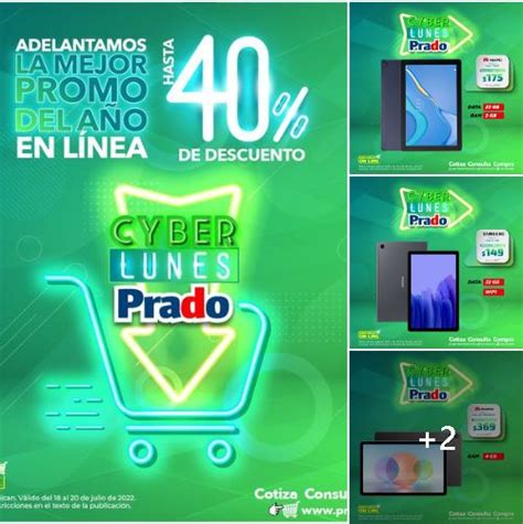 Oferta Exclusiva Online De Tablets En Almacenes Prado 19 Julio Tuofertasv