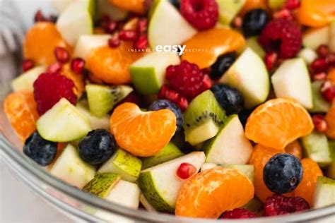 Christmas Fruit Salad Insanely Easy Recipes