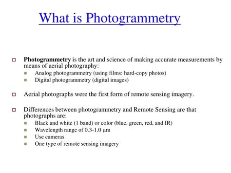 Ppt Photogrammetry Powerpoint Presentation Id 3565706