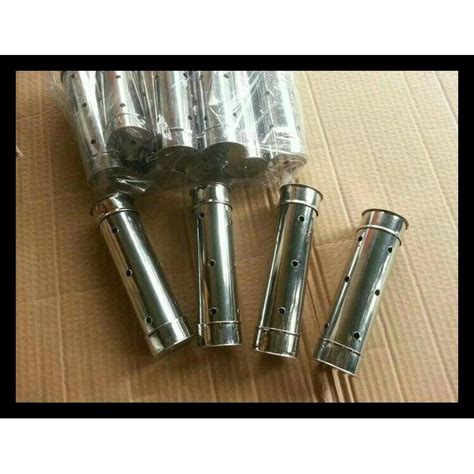 Jual Cetakan Lontong Stainless Steel Anti Karat Isi 1 Lusin Ukuran 4X15