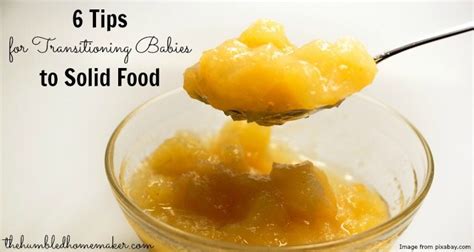 tips  transitioning babies  solid food  humbled homemaker