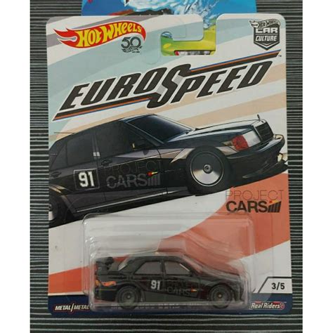 HOT WHEELS 風火輪高級歐洲速度梅賽德斯奔馳 190E 2 5 蝦皮購物