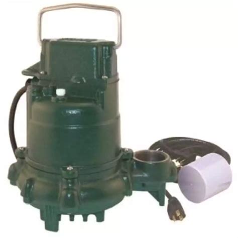 Zoeller Hp Volt Cast Iron Submersible Sump Pump In Off