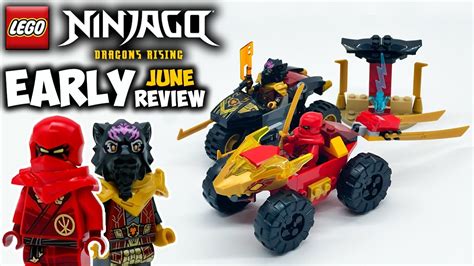 Kai And Ras S Car And Bike Battle Early Review Lego Ninjago Dragons