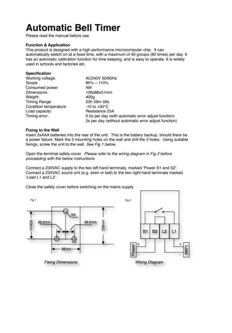 Automatic School Bell Timer Programmable Factory Bell Ringer