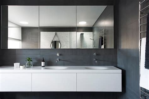 Award Winning Monochromatic Bathroom By Minosa Design