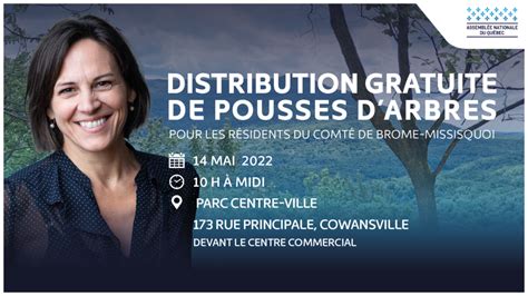 Distribution gratuite de pousses d arbres le 14 mai pour les résidents