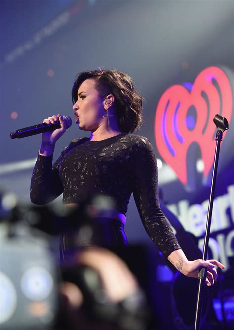 DEMI LOVATO At Hot 99 5 Jingle Ball 2014 In Washington HawtCelebs