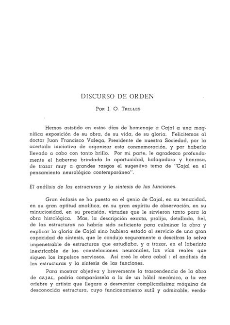 Pdf Discurso De Orden