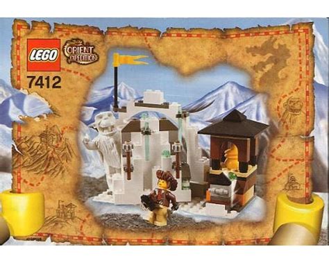 Lego Set 7412 1 Yetis Hideout 2003 Adventurers Orient Expedition