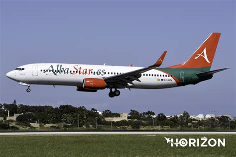 AlbaStar Boeing 737 8K5 EC MTV Horizon