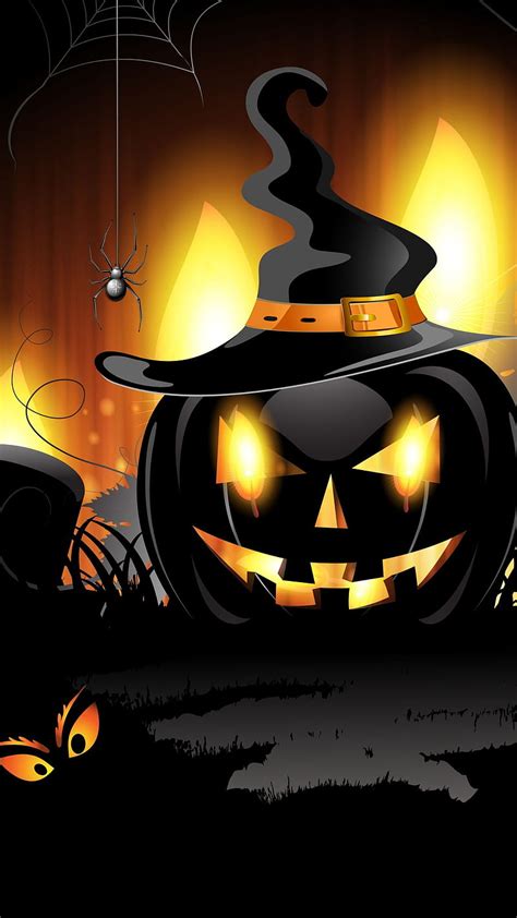 Happy Halloween Halloween Pumpkins Pumpkin Witch Pumpkins Hd Phone Wallpaper Peakpx