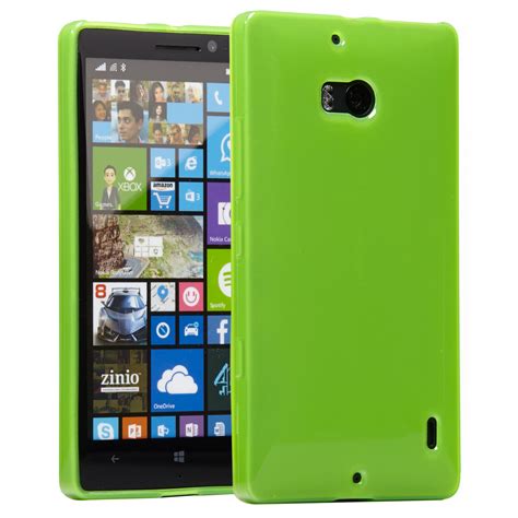 Microsoft Nokia Lumia H Lle Case Schutz Etui Back Cover Gr N Glow Ebay