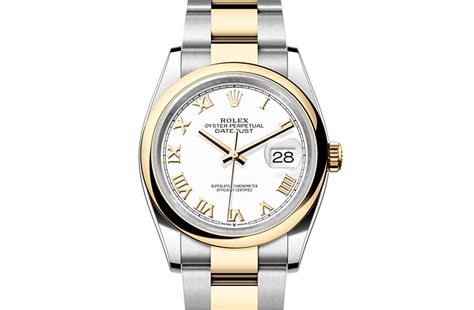 M Canisme Rolex Datejust Surface Dor E Et Blanche