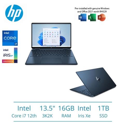 Hp Spectre X360 14 Ef0000tu Computers And Tech Laptops And Notebooks On