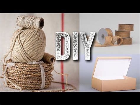 Короб для хранения из джута своими руками - 80 фото