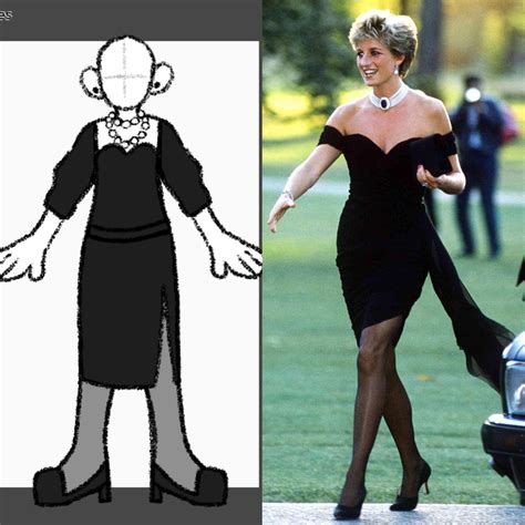instead of doing my schoolwork i tried to make the revenge dress in