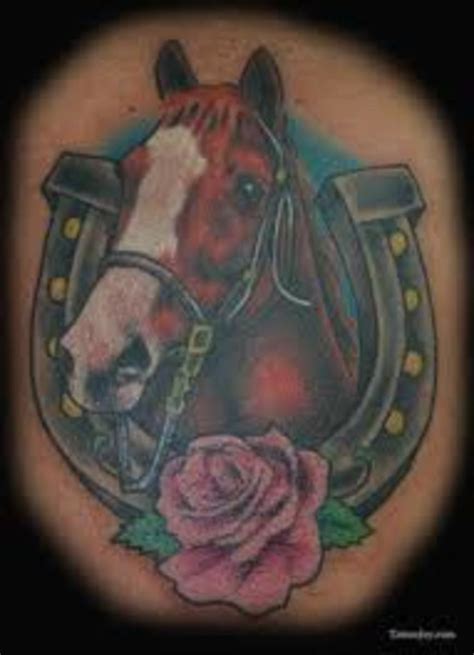 Horseshoe Tattoo Designs, Ideas, And Meanings; Horseshoe Tattoo ...