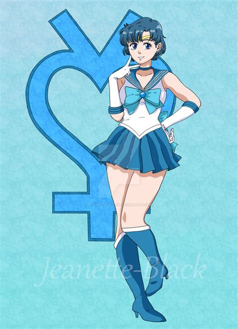 Sailor Mercury By Jeanette Black On Deviantart