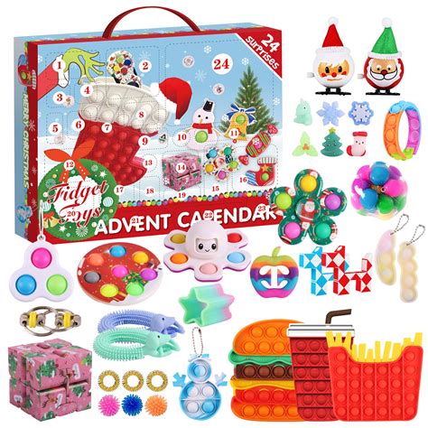 Mialoley Advent 24 Days Calendars Christmas 2021 Sensory Fidget Toys