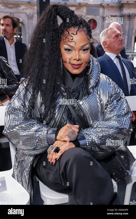 Janet Jackson attends the Louis Vuitton ready-to-wear Spring/Summer ...