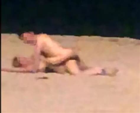 Magaluf Naked Couple Have Sex Under Beach Spotlight As People Film X