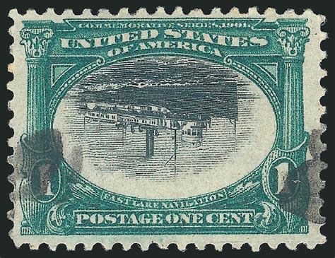 Value Of US Stamps Scott Catalog 294 1901 1c Pan American Exposition