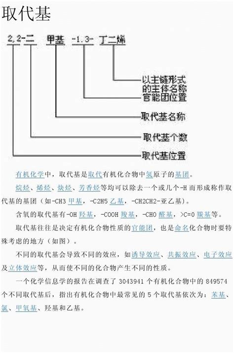 烷烃的系统命名法则与取代基word文档在线阅读与下载无忧文档