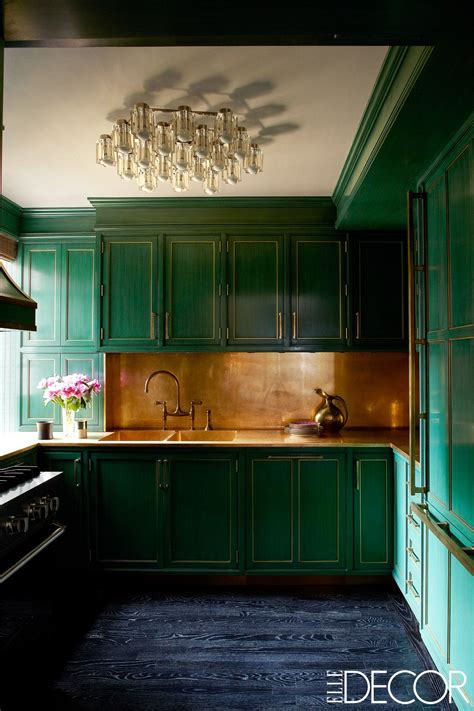 These Gorgeous Green Kitchens Will Make You Feel Alive Green Kitchen Designs Green Kitchen