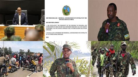 Live Amakurup Kagame Yirukanye Muri Rdf Abarimo General Na Colonel