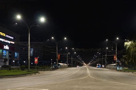 PromLED - Реализованный проект модернизации уличного освещения в городе ...