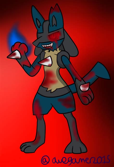 Lucario Exe By Awegamer On Deviantart