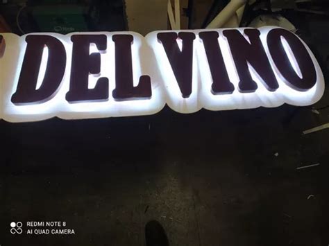 Letras Corporeas Con Led Logos En Polifan Luz Difusa En Venta En