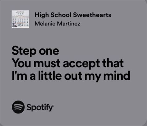 melanie martinez high school sweethearts lyrics in 2023 | Pretty lyrics ...