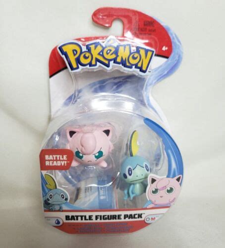 Pokemon Sobble And Jigglypuff Battle Figure Pack Wicked Cool Toys Ebay