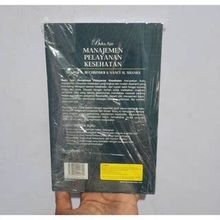 Jual Buku Original HVS Buku Ajar Manajemen Pelayanan Kesehatan Sharon