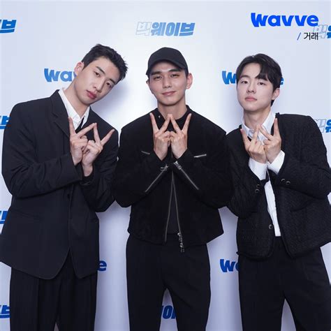 Wavve 웨이브 on Twitter 웨이브 콘텐츠 라인업 설명회 거래 유승호 X 김동휘 X 유수빈 현장 스틸 공개