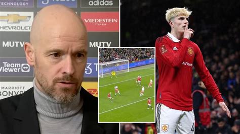 Man Utd Boss Erik Ten Hag Reveals What He Told Alejandro Garnacho