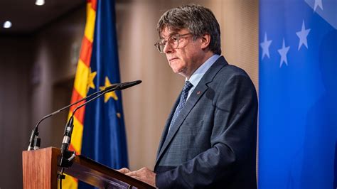 Puigdemont Presenta Su Candidatura Para Volver A Presidir El Consell De