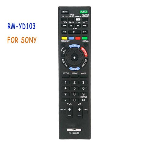 New Replacement Remote Control RM YD103 For Sony RMYD103 LED LCD TV