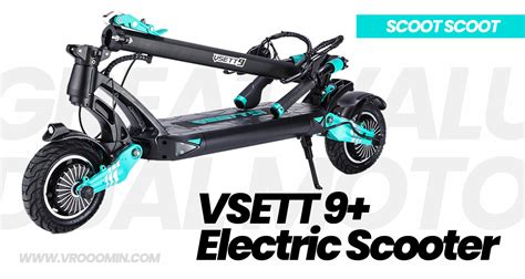 Review Of The VSETT 9 Electric Scooter The 32 Mph Dual Motor Rocket