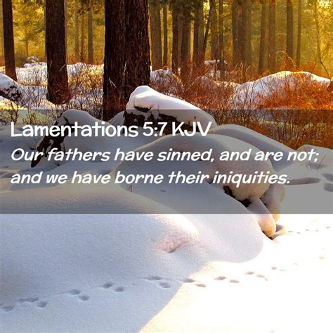 Lamentations 57 Kjv Bible Verse Images