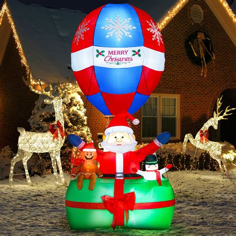 9ft Christmas Inflatables Decorations Outdoor Inflatable Snowman With