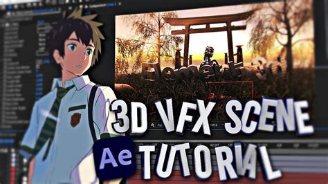 Tutorial 3D Room VFX Scene AMV Tutorial After Effects YouTube